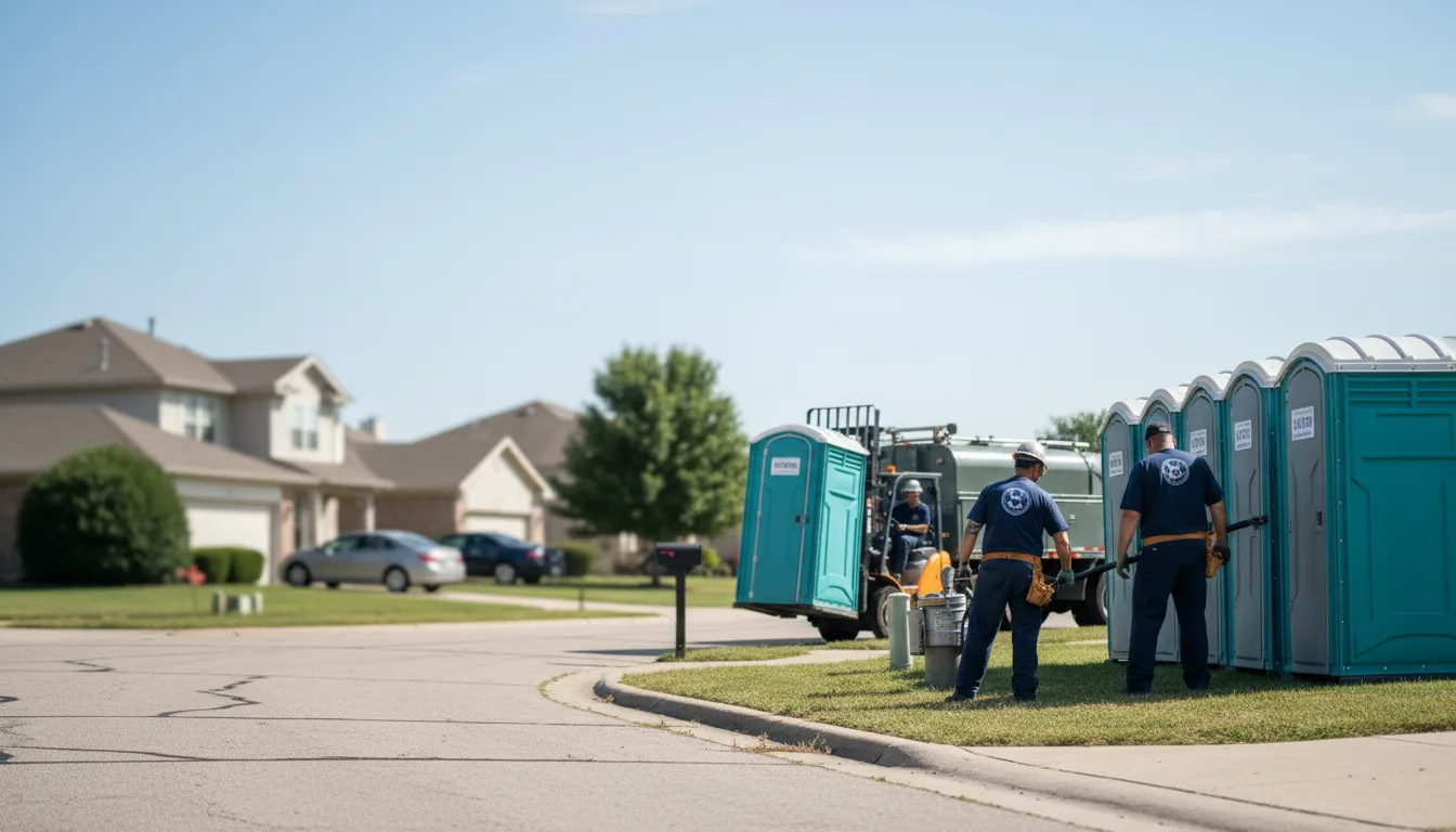 Porta Potty Rental in Fredericksburg, VA near me
